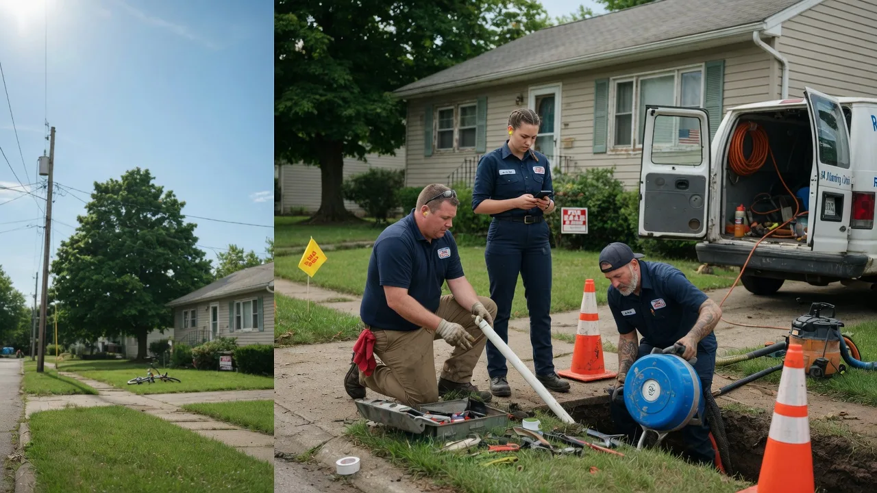 Sewer Line Repair in West Falls, NY near me